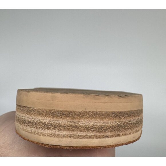 TOMS Seacliff Sandals Tan Veg Leather Ortholite Comfort Foam womans Size 8.5 - Picture 11 of 12